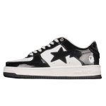 A Bathing Ape Bape Sta Low Black White
