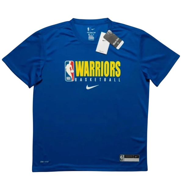 Футболка Nike Golden State Warriors Blue Yellow
