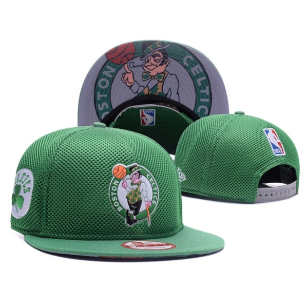Снепбек Boston Celtics New Era NBA Trucker Green
